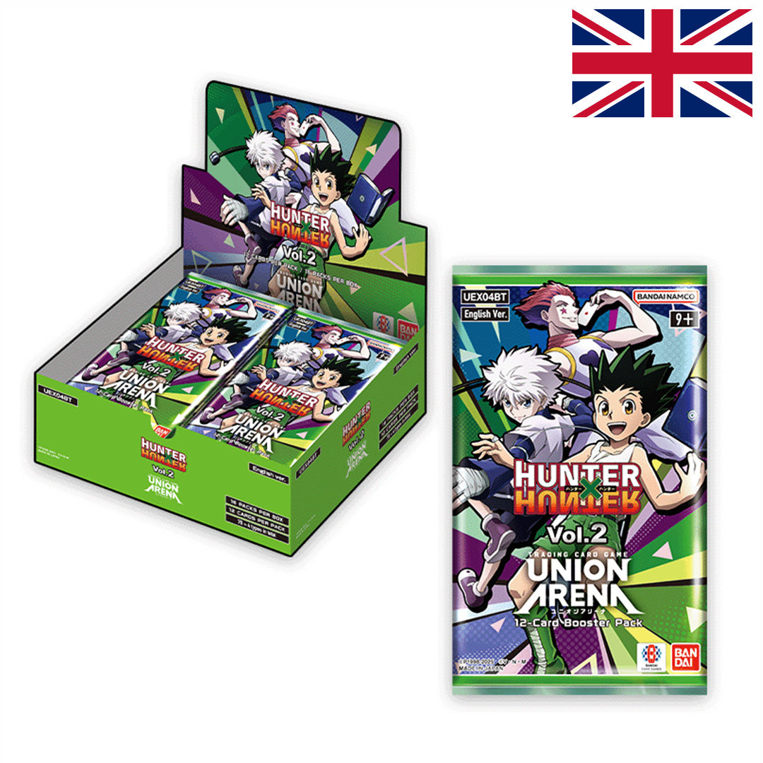 Hunter x Hunter Vol. 2 Booster Display – Union Arena 🇬🇧 Englisch CoolUp Cards